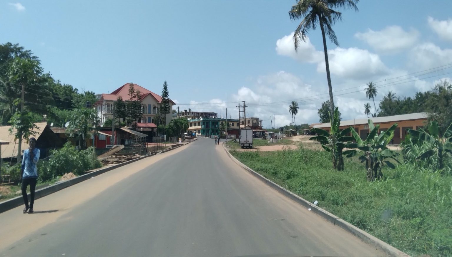 Laying of Asphalt Binder Course on Ketan Area Roads