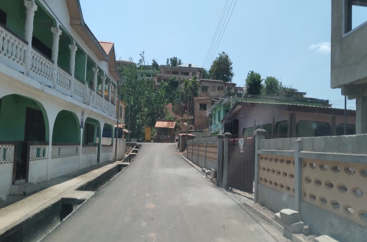 Laying of Asphalt Binder Course on Ketan Area Roads