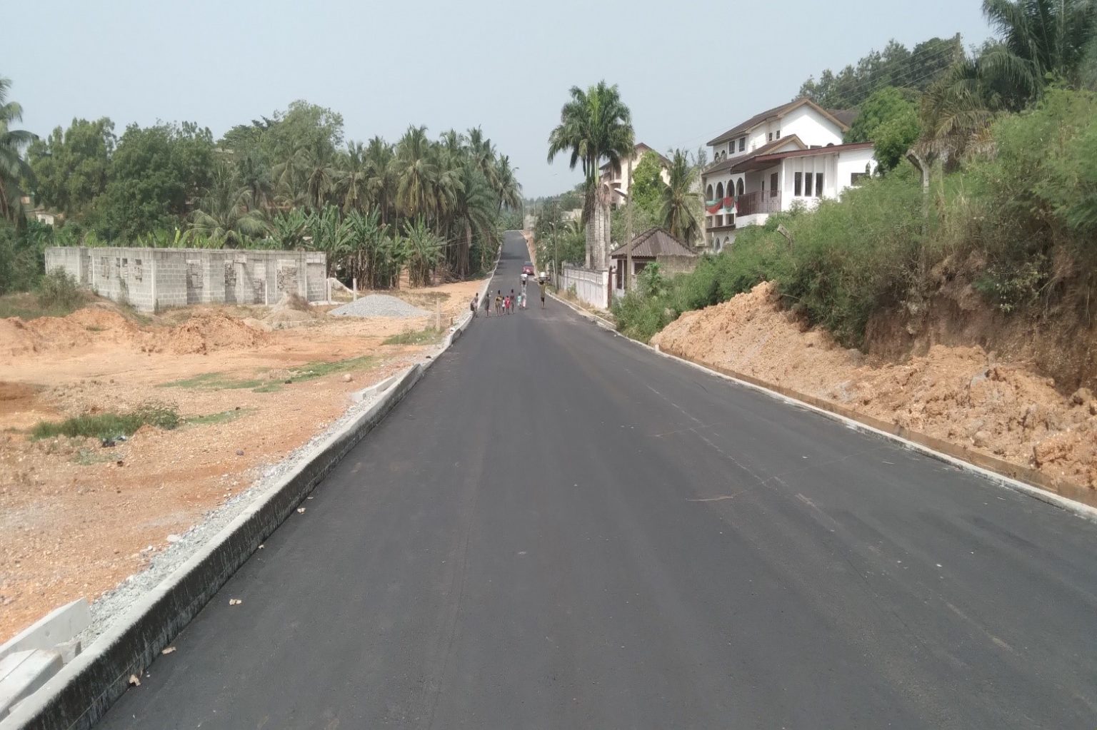 Asphaltic Overlay of European Hospital Road, Takoradi